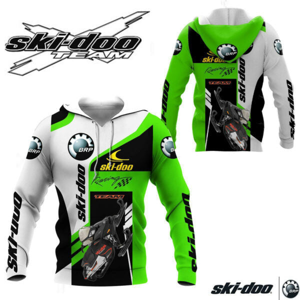 Ski-doo Racing Team 7k794 Fan Gift 3d Zip Hoodie Hoodie Ii0 2566