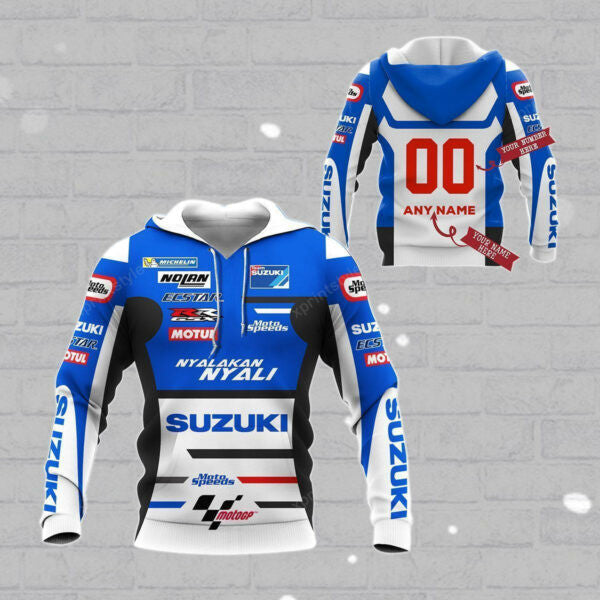 Suzuki Racing Shirt Fan Gift 506, Stylist Unisex 3d Hoodie Zip Hoodie 2593