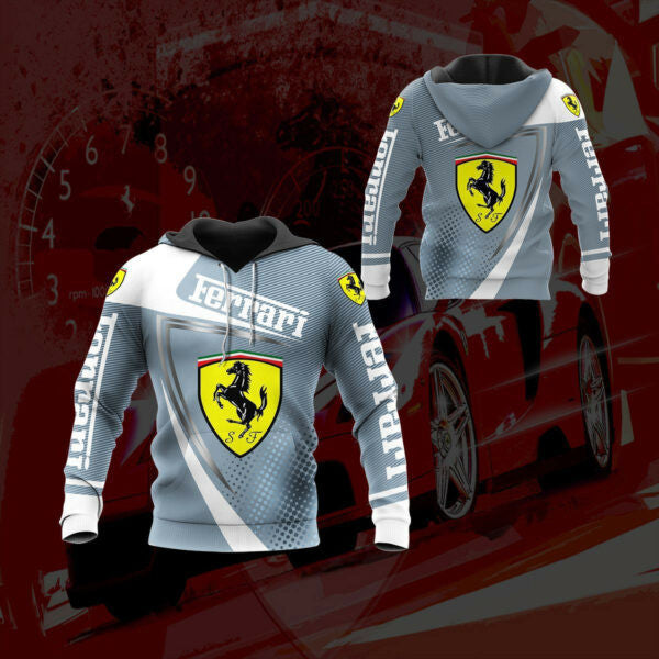 Scuderia Ferrari Luxyry Car 7k945 Fan Gift 3d Zip Hoodie Hoodie Ii0 2574