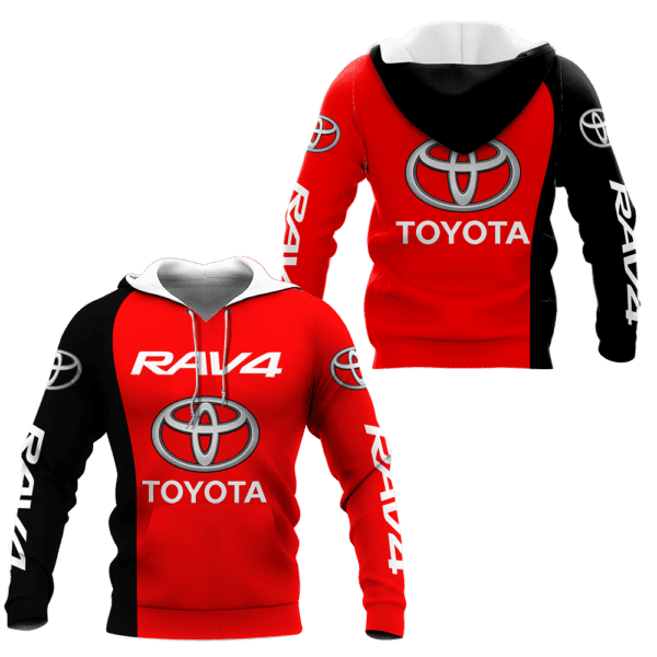 Toyota Rav4 Shirt Fan Gift 818, Stylist Unisex 3d Hoodie Zip Hoodie 1800