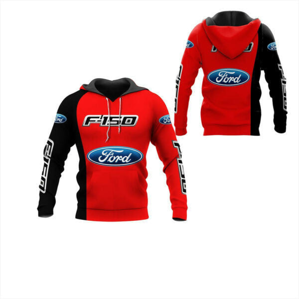 Ford F150 Shirt Fan Gift 126, Stylist Unisex 3d Hoodie Zip Hoodie 353