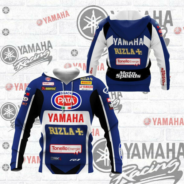 Yamaha Racing Shirt Fan Gift 559, Stylist Unisex 3d Hoodie Zip Hoodie 2492