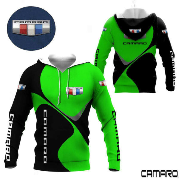 Chevrolet Camaro Shirt Fan Gift 393, Stylist Unisex 3d Hoodie Zip Hoodie 556