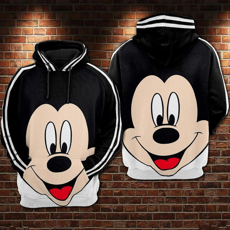 Mickey Mouse Disney Over Print 3d Hoodie Zip Hoodie 11