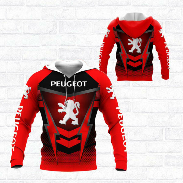 Peugeot Shirt Fan Gift 461, Stylist Unisex 3d Hoodie Zip Hoodie 2055