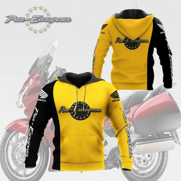 Honda Pan European Shirt Fan Gift 201, Stylist Unisex 3d Hoodie Zip Hoodie 1485