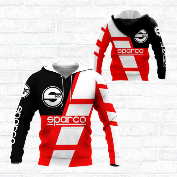 Sparco Shirt Fan Gift 373, Stylist Unisex 3d Hoodie Zip Hoodie 2219