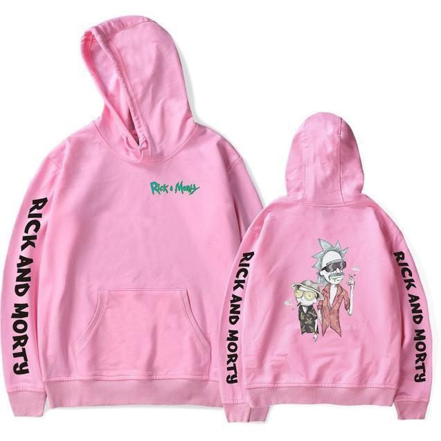 Rick And Morty With Cat Gift For Men And Women Over Print 3d Hoodie Zip Hoodie 851