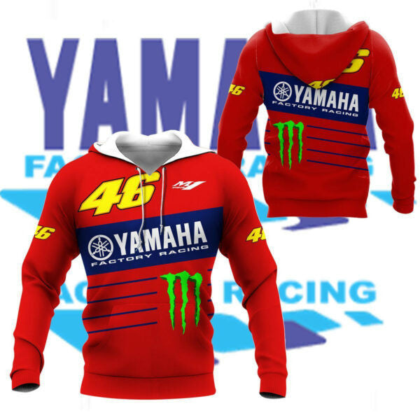 Yamaha Factory Racing Shirt Fan Gift 420, Stylist Unisex 3d Hoodie Zip Hoodie 2752