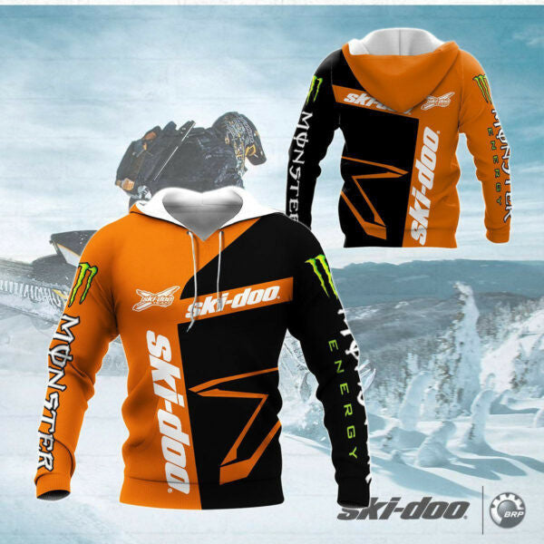 Ski-doo Racing Team 7k760 Fan Gift Zip Hoodie Hoodie Ii0 2584