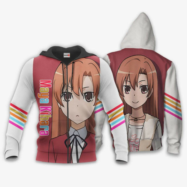 Toradora Maya Kihara Anime 3k428 Fan Gift Stylist Unisex Cartoon 3d Hoodie Zip Hoodie 2043