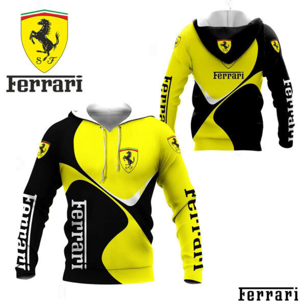 Scuderia Ferrari Luxyry Racing Car 7k971 Fan Gift 3d Zip Hoodie Hoodie Ii0 2445