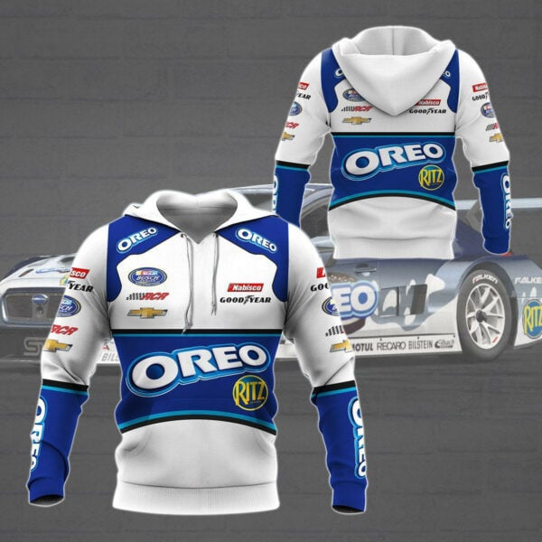 Oreo Nascar Racing Shirt Fan Gift 648, Stylist Unisex 3d Hoodie Zip Hoodie 2633