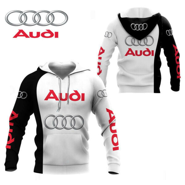 Audi Shirt Fan Gift 441, Stylist Unisex 3d Hoodie Zip Hoodie 710