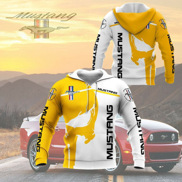 Punishes Ford Mustang Shelby Luxury Car 8k253 Fan Gift 3d Zip Hoodie Hoodie Ii0 1777