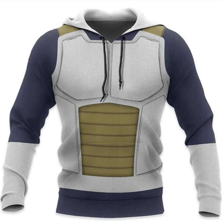 Prince Vegeta Dragon Ball Anime Manga For Men And Women 3d Hoodie Zip Hoodie