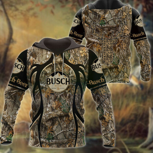 Busch Light Deer Hunting Unisex Hoodie, Gift For Fan 3d All Over Print Shirt Hoodie 1257