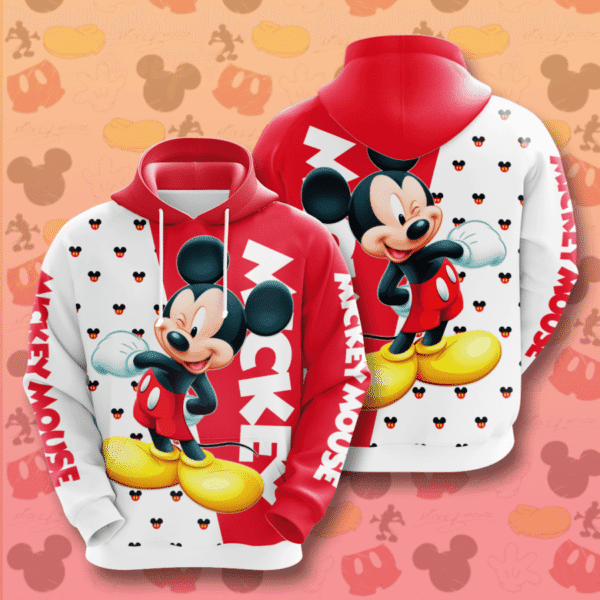 Mickey Mouse Disney Hoodie, Mickey Mouse Disney Gift For Fan Ver3, Aop Hoodie 2750