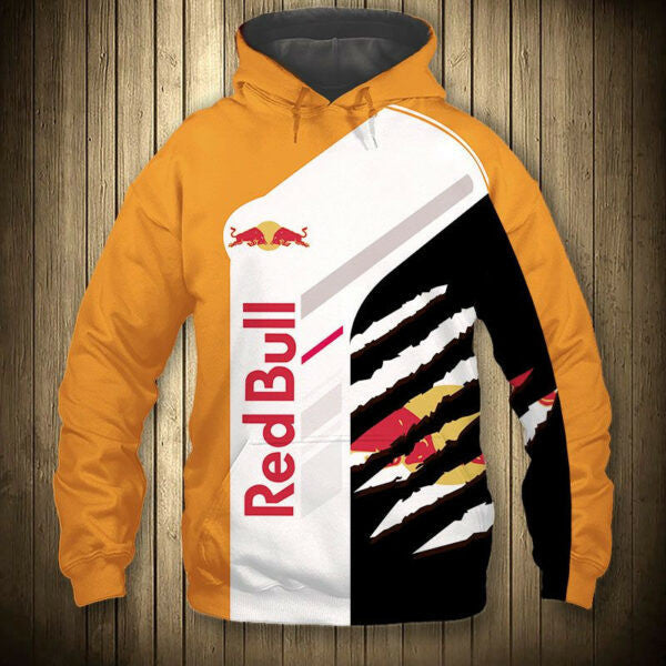 Red Bull Racing Team 6k954 Fan Gift Stylist Unisex Cartoon 3d Hoodie Zip Hoodie 2519