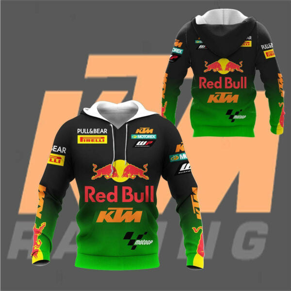Ktm Racing Shirt Fan Gift 802, Stylist Unisex 3d Hoodie Zip Hoodie 1341