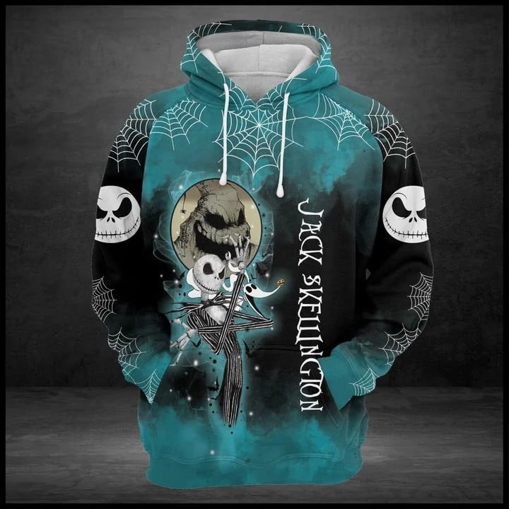 Jack Skellington 3d All-over Print Hoodie