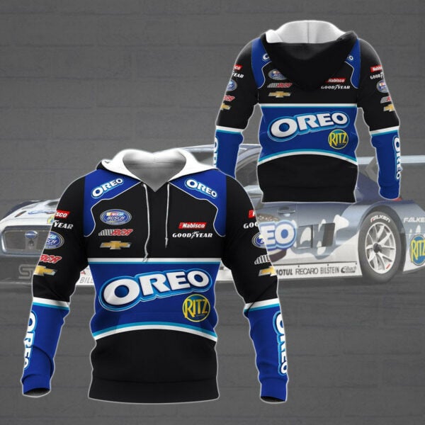 Oreo Nascar Racing Shirt Fan Gift 647, Stylist Unisex 3d Hoodie Zip Hoodie 2305