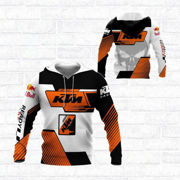 Ktm Racing Shirt Fan Gift 806, Stylist Unisex 3d Hoodie Zip Hoodie 1232