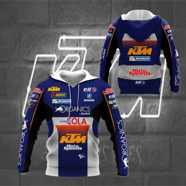 Ktm Racing Shirt Fan Gift 797, Stylist Unisex 3d Hoodie Zip Hoodie 1332