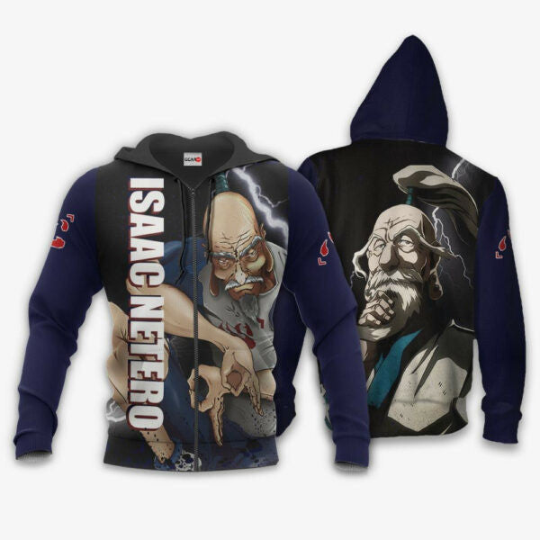 Isaac Netero Hunter X Hunter Anime 3k68 Fan Gift Stylist Unisex Cartoon 3d Hoodie Zip Hoodie 846