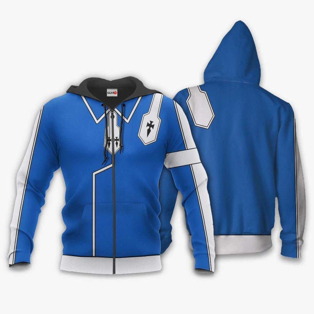Sword Art Online Eugeo Uniform Anime 3k427 Fan Gift Stylist Unisex Cartoon 3d Hoodie Zip Hoodie