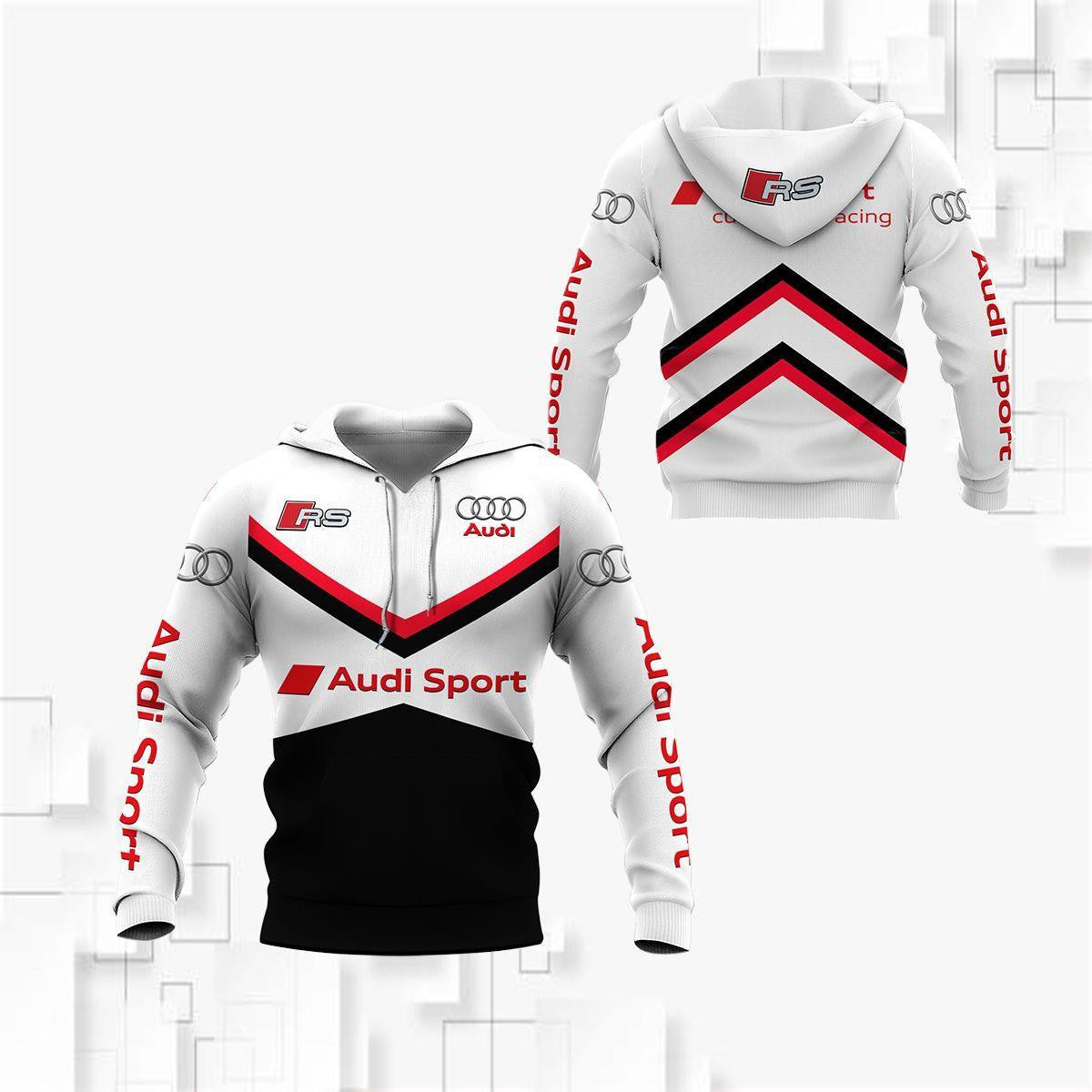 Audi Sport Luxury Car 8k321 Fan Gift 3d Zip Hoodie Hoodie Ii0