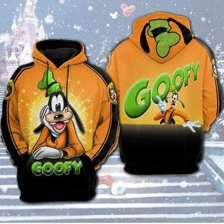 Disney Characters, Goofy Disney, Funny Goofy Ver34 Aop Hoodie