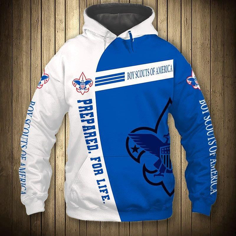 Boy Scouts Of America 5k439 Fan Gift Stylist Unisex Cartoon 3d Hoodie Zip Hoodie