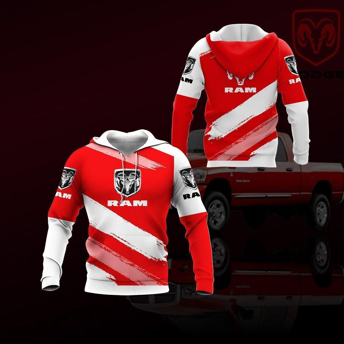 Ram Trucks Shirt Fan Gift 872, Stylist Unisex 3d Hoodie Zip Hoodie