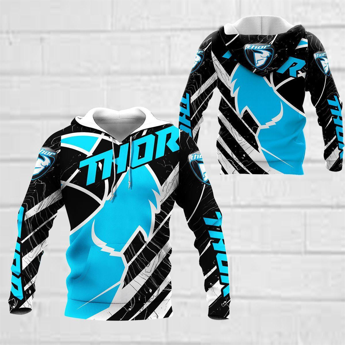 Thor Racing 8k55 Fan Gift 3d Zip Hoodie Hoodie Ii0