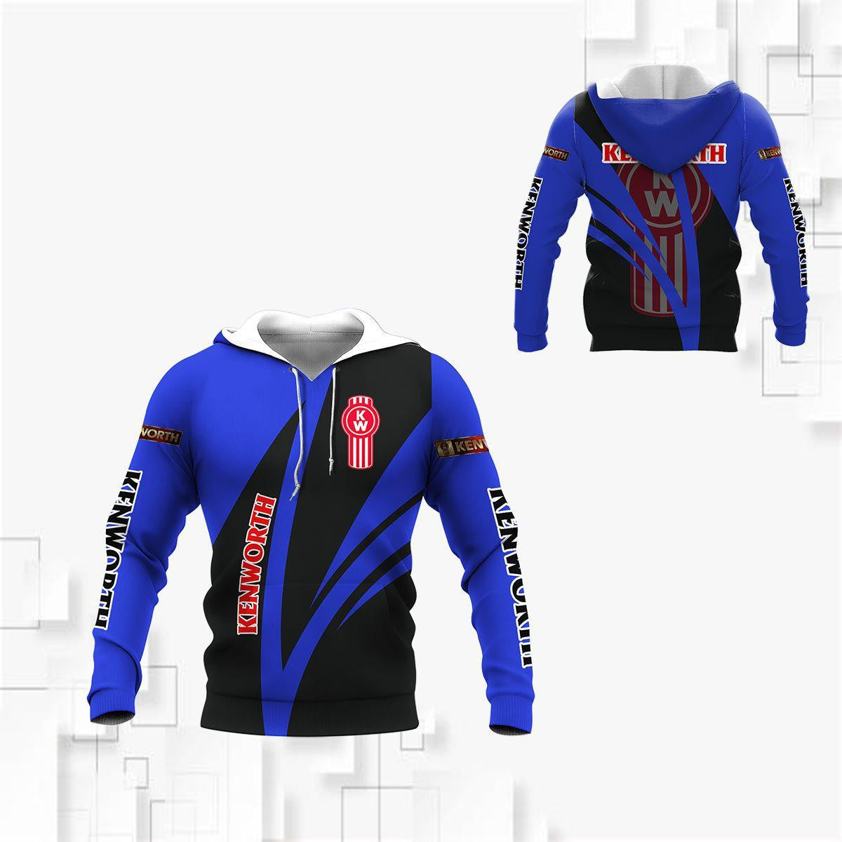 Kenworth Trucks Racing Team 7k877 Fan Gift 3d Zip Hoodie Hoodie Ii0