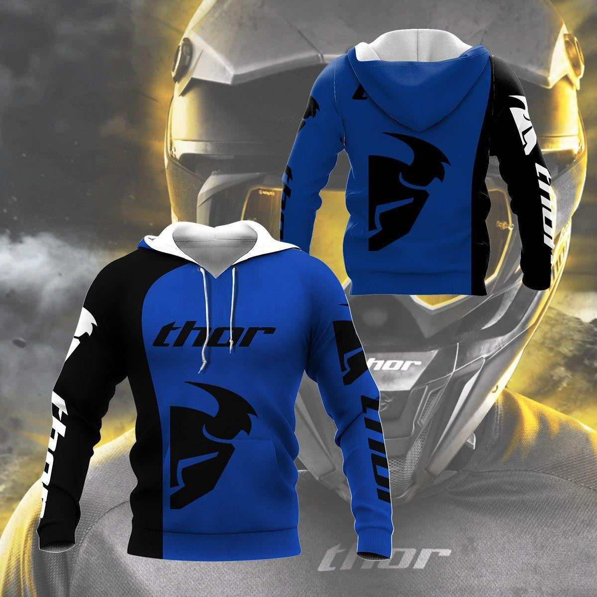 Thor Racing 8k47 Fan Gift 3d Zip Hoodie Hoodie Ii0