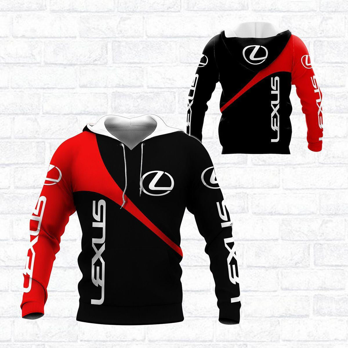 Lexus Shirt Fan Gift 480, Stylist Unisex 3d Hoodie Zip Hoodie