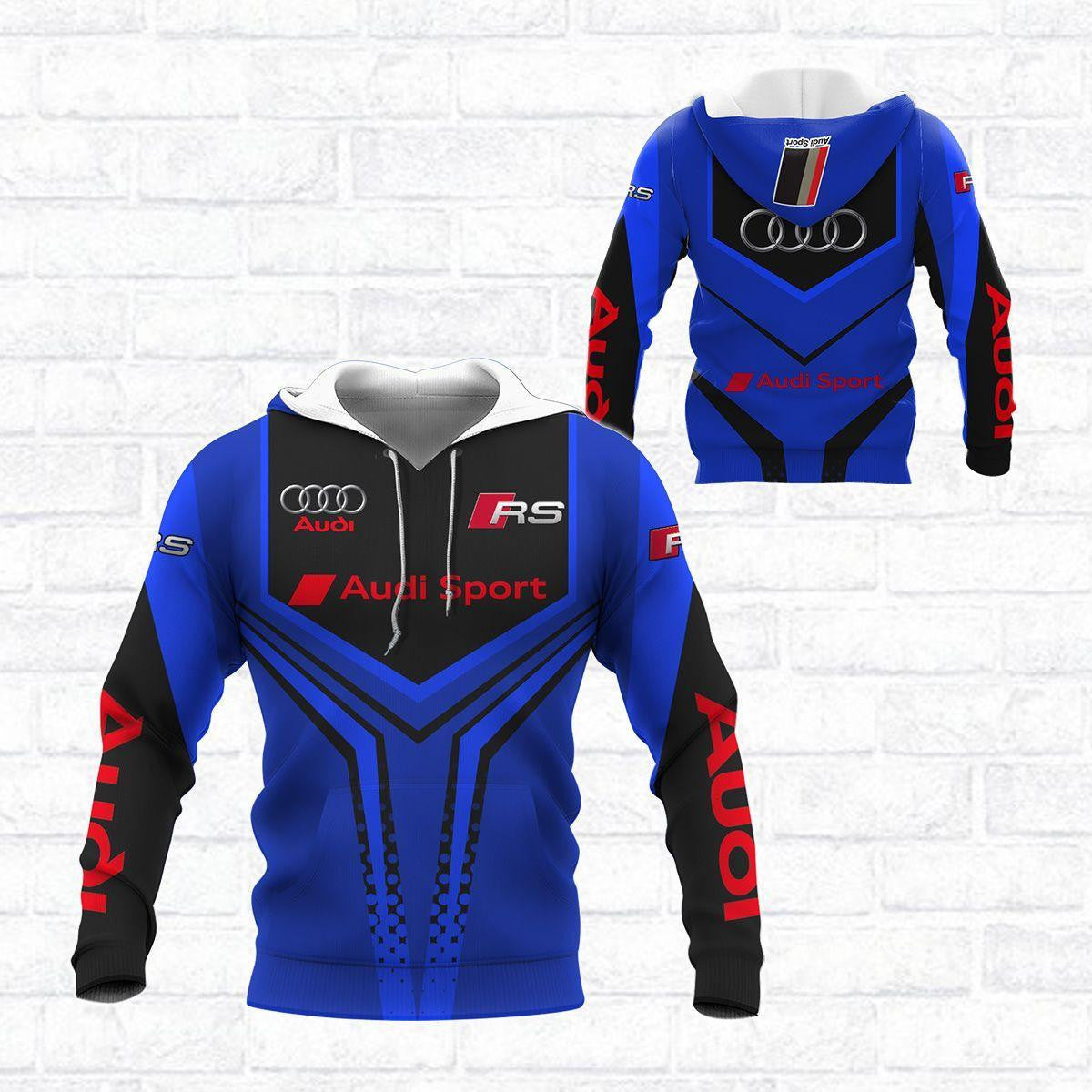 Audi Sport Luxury Car 8k303 Fan Gift 3d Zip Hoodie Hoodie Ii0