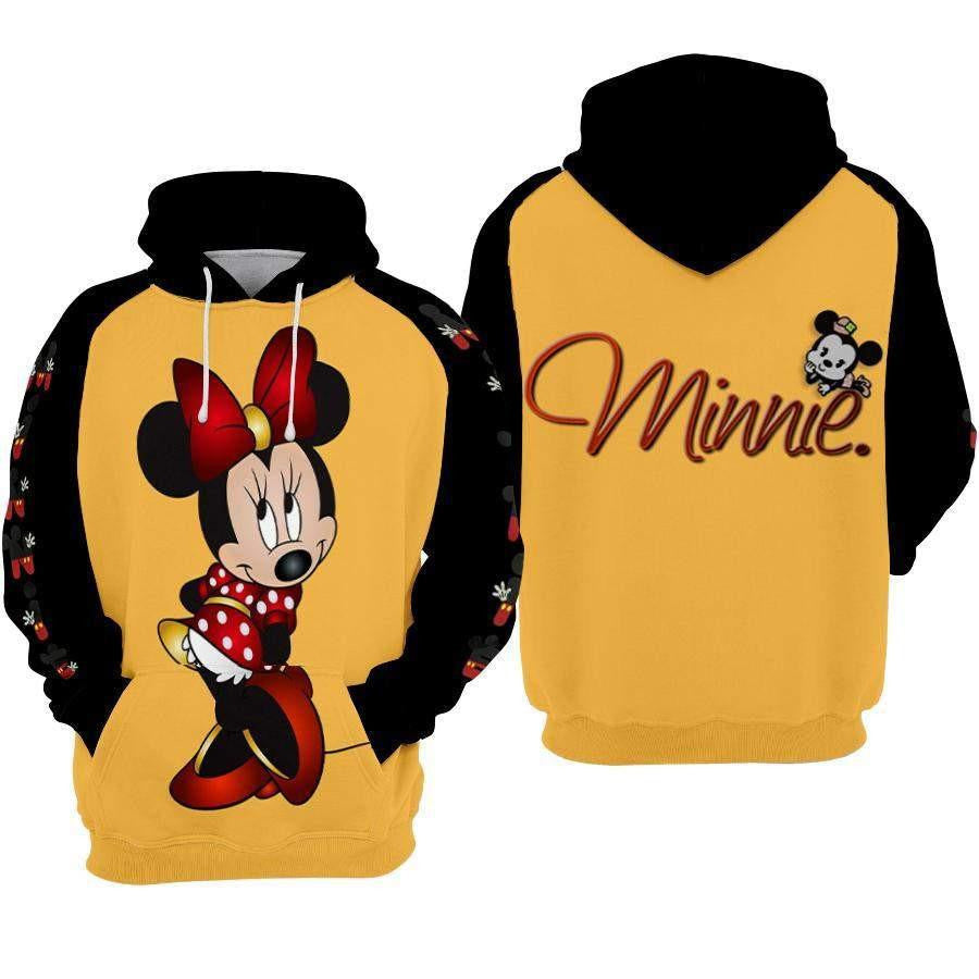 Disney Minnie Mouse, Cute Minnie Ver45 Aop Hoodie