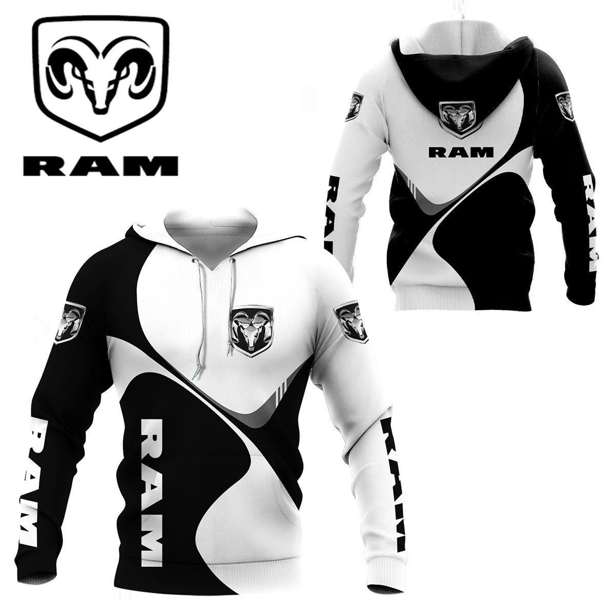 Dodge Ram Shirt Fan Gift 325, Stylist Unisex 3d Hoodie Zip Hoodie