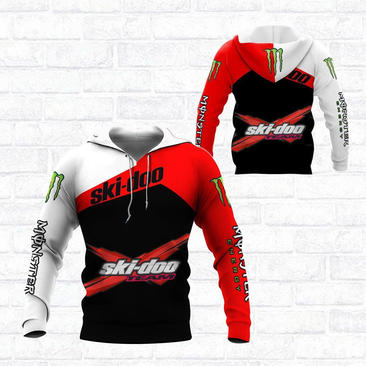 Ski-doo Racing Team 7k750 Fan Gift Zip Hoodie Hoodie Ii0