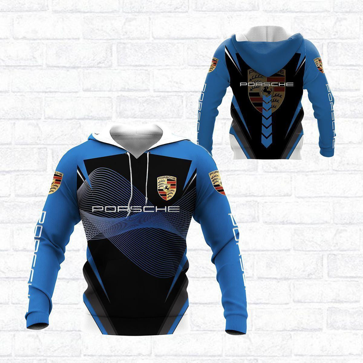 Porsche Shirt Fan Gift 1012, Stylist Unisex 3d Hoodie Zip Hoodie