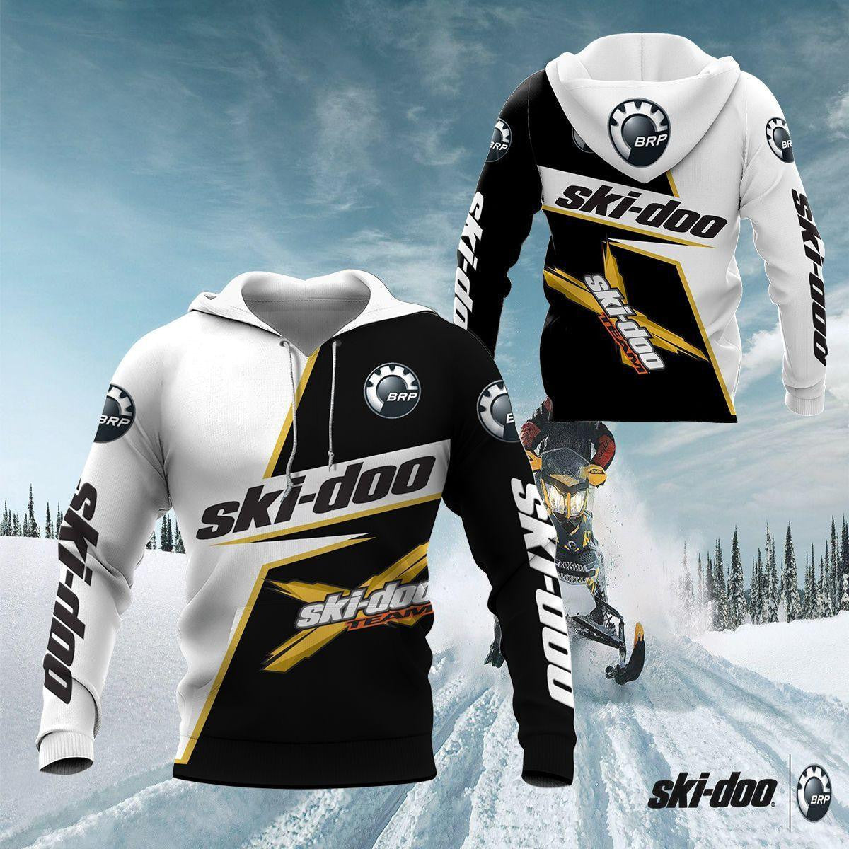 Ski-doo Shirt Fan Gift 460, Stylist Unisex 3d Hoodie Zip Hoodie