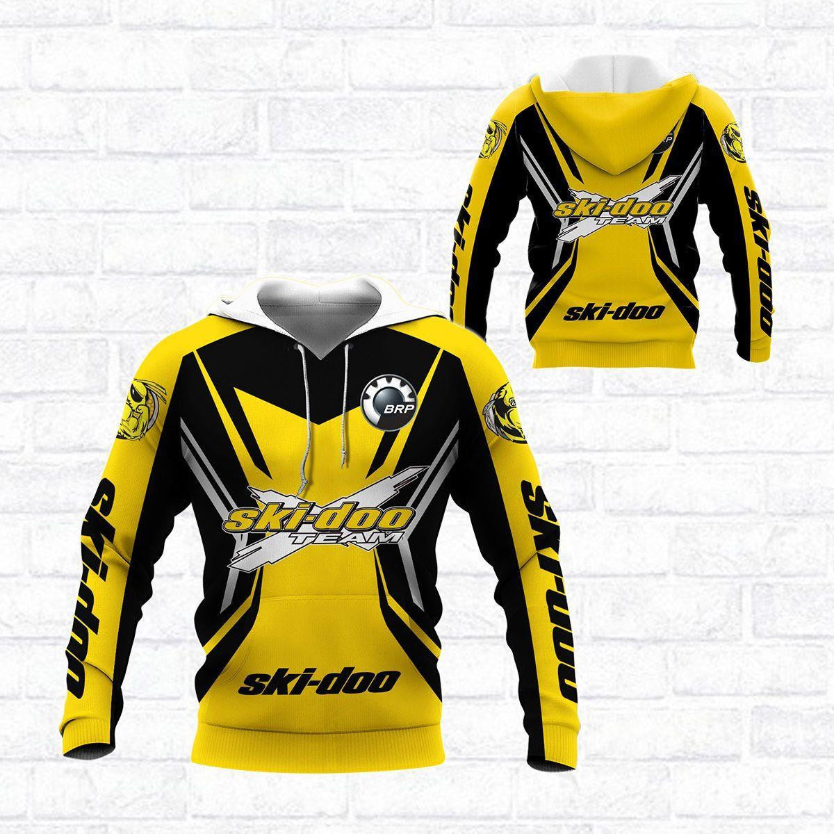 Ski-doo Racing Team 7k780 Fan Gift 3d Zip Hoodie Hoodie Ii0