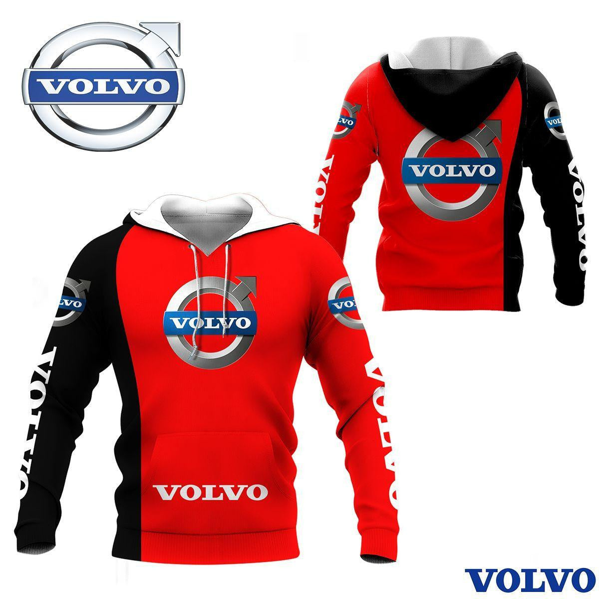 Volvo Shirt Fan Gift 423, Stylist Unisex 3d Hoodie Zip Hoodie