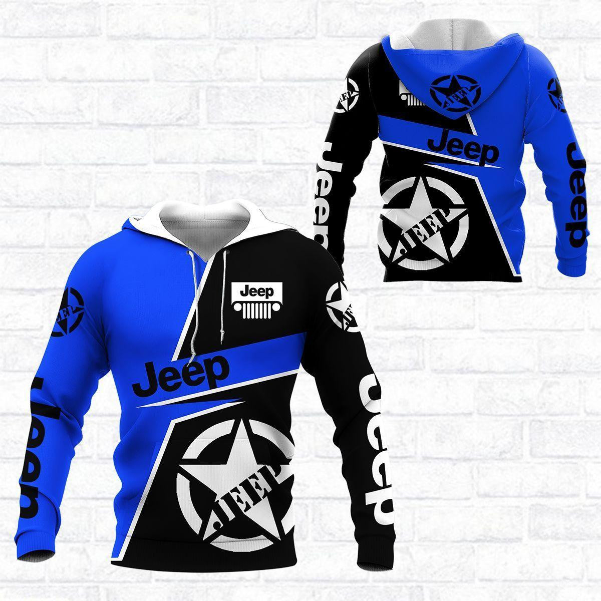Jeep Shirt Fan Gift 942, Stylist Unisex 3d Hoodie Zip Hoodie