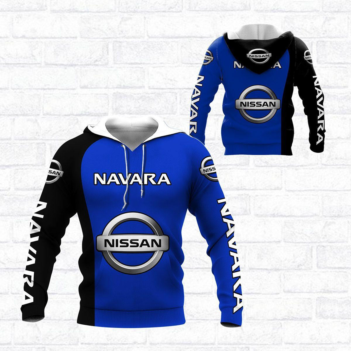 Nissan Navara Shirt Fan Gift 492, Stylist Unisex 3d Hoodie Zip Hoodie
