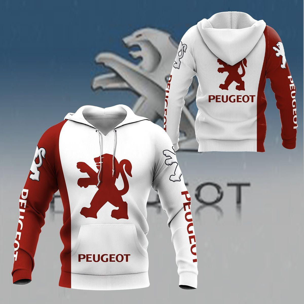 Peugeot Shirt Fan Gift 254, Stylist Unisex 3d Hoodie Zip Hoodie