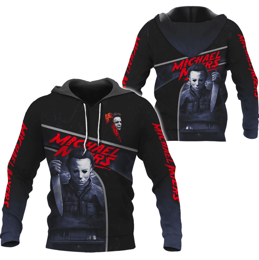 Halloween Michael Myers Boogeyman 3d Hoodie Zip Hoodie